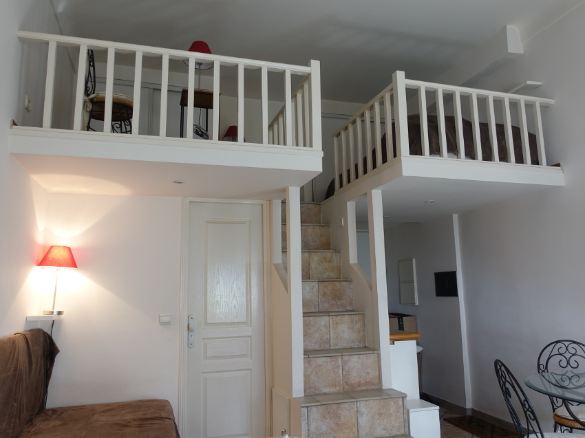 Chambre en mezzanine