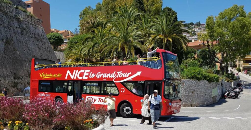 Book tourist bus in Nice