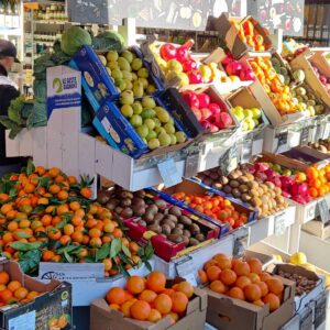 Essential shops surround our rental apartment in Nice and close the sea