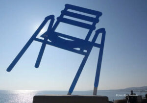 La chaise bleue de SAB 