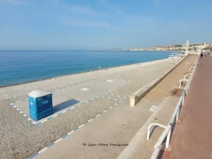 Disabled beaches in Nice