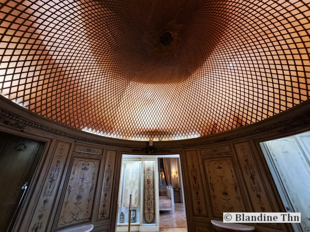 Salle de bain de la villa Ephrussi de Rothschild
