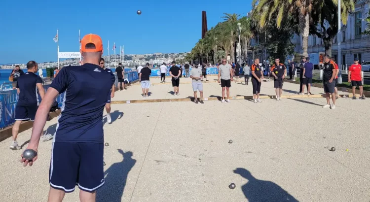 8e international de pétanque à Nice