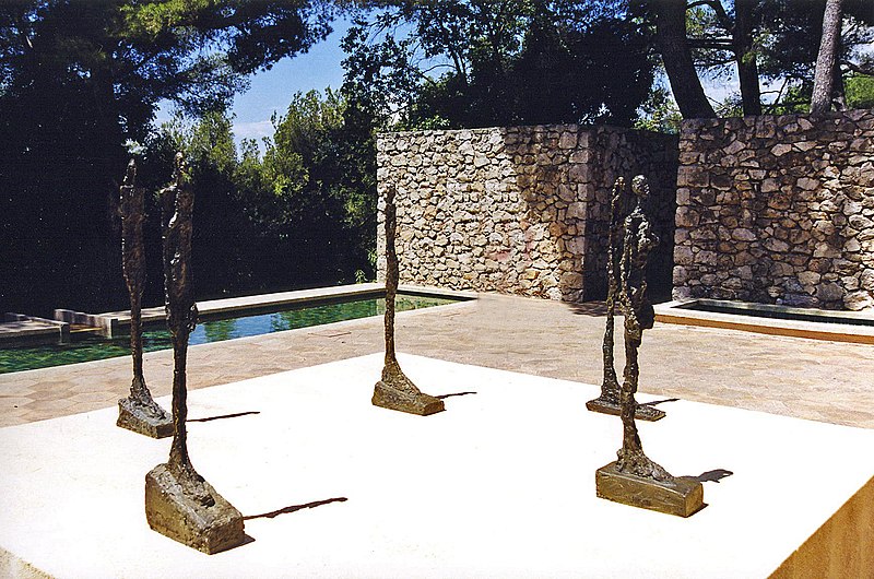 Giacometti in Maeght Foundation