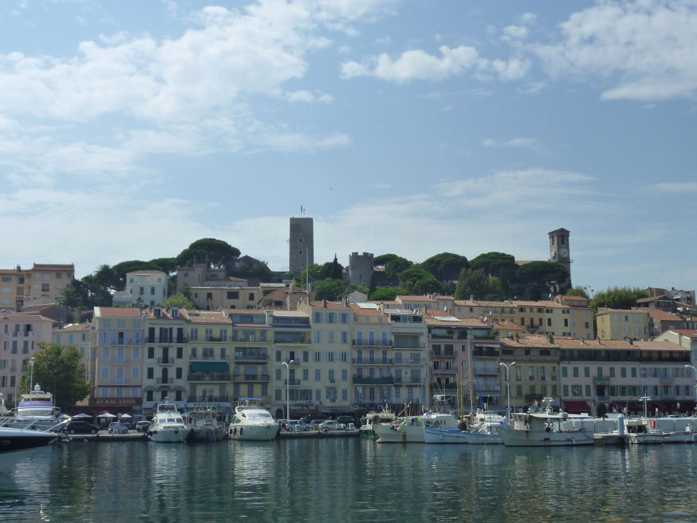 Le Suquet, la vieille ville de Cannes