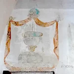 enigmatic fresco in the Iron Mask prison in the fort of Sainte Marguerite, Lerins Islands