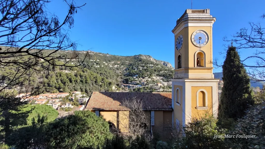 Eze village et la chapelle de l'Assomption