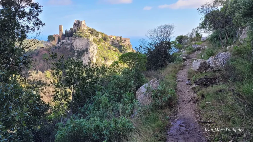 Panorama depuis le Mont Bastide à Eze