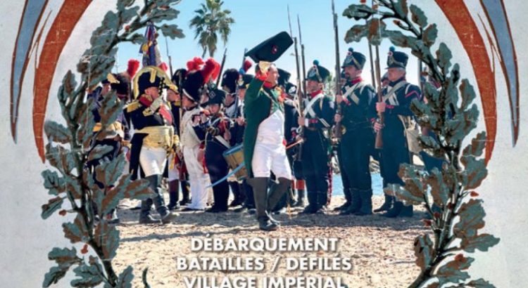 210e anniversaire du débarquement de Napoléon à Golfe-Juan