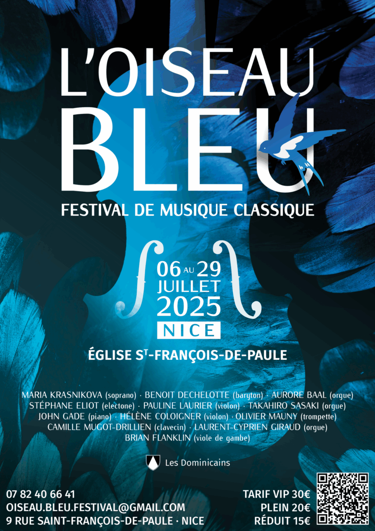 Festival Oiseau bleu 2025 à Nice