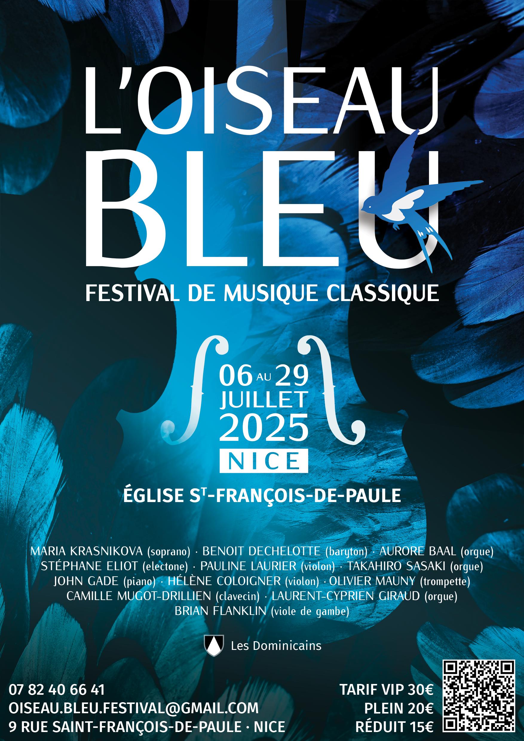 Festival Oiseau bleu 2025 à Nice