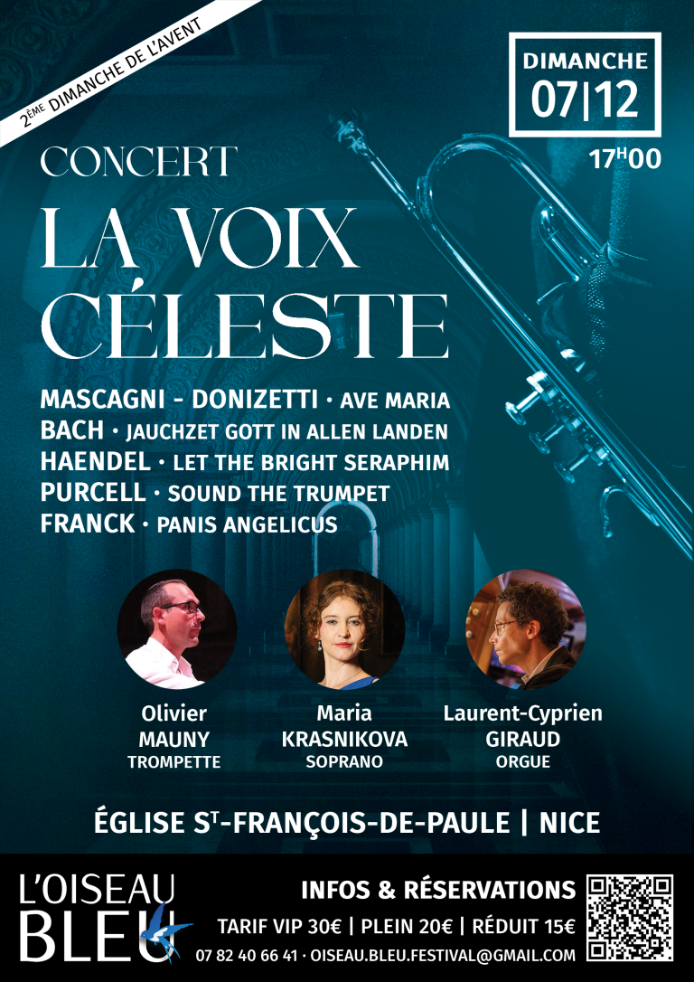Concert la Voix céleste à Nice